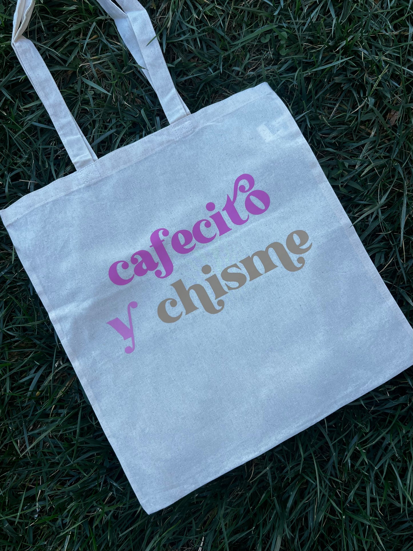 Cafecito y chisme bag